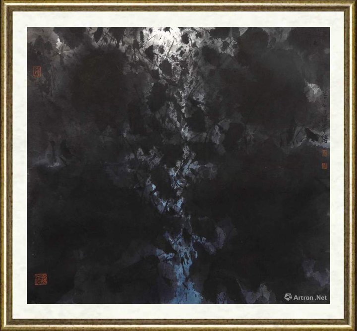 陆春涛_荷塘·2014No.048  lotus pond·2014No.048